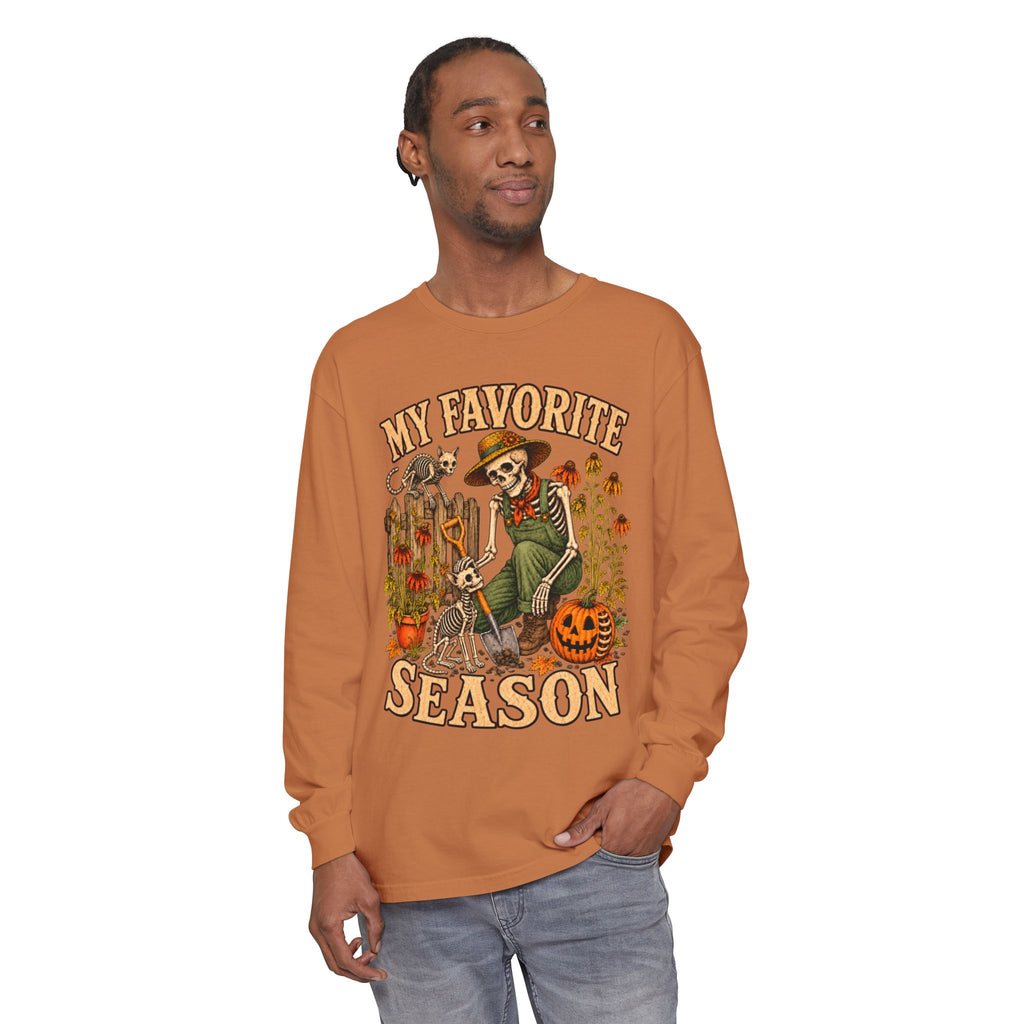My FAVORITE SEASON - Long sleeve T-shirt Autumn Fun Collection