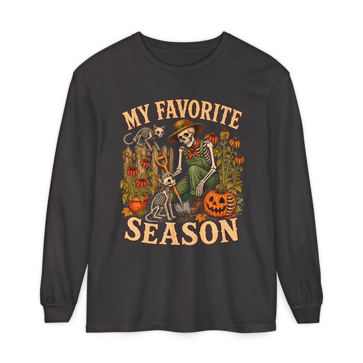 My FAVORITE SEASON - Long sleeve T-shirt Autumn Fun Collection