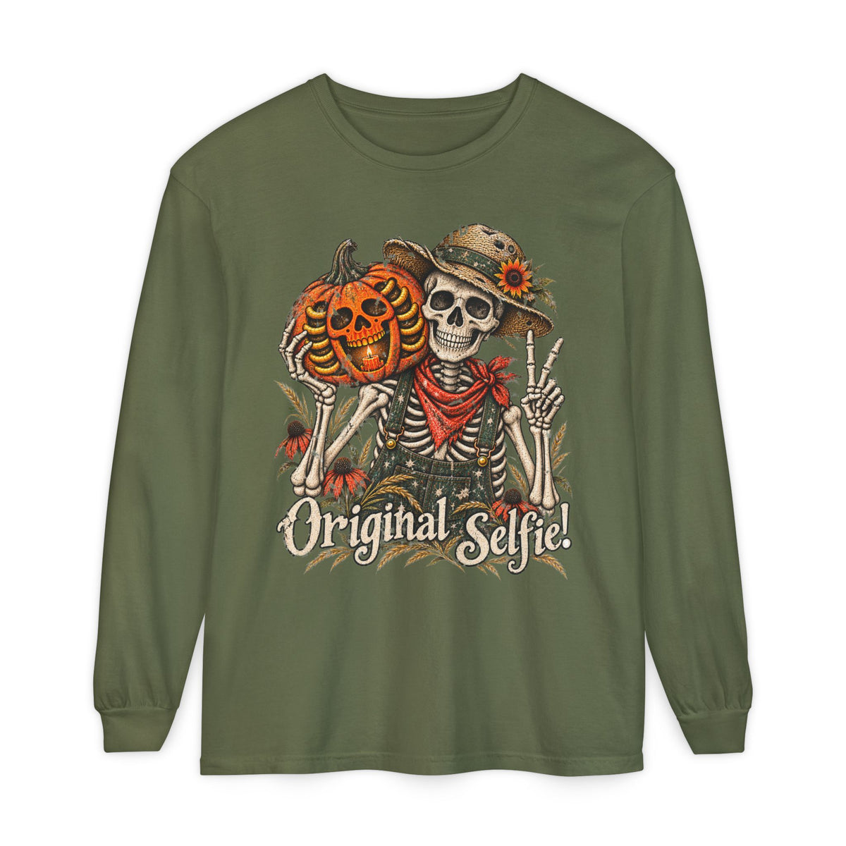 Original Selfie Grunge - Long sleeve T-shirt  - Autumn Fun Collection