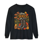 IF the Boots Fit...!  - Long sleeve T-shirt - Autumn Fun Collection