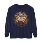 SOIL, SEED & SARCASM - Brand Logo  -  Grunge effect Long sleeve T-shirt