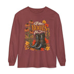 IF the Boots Fit...!  - Long sleeve T-shirt - Autumn Fun Collection
