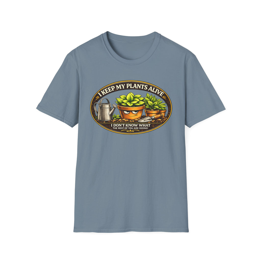 "I KEEP MY PLANTS ALIVE..."  Logos and Badges Collection