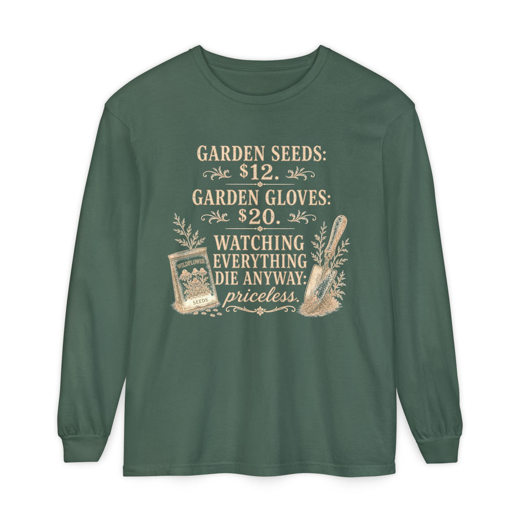 Garden Seeds $12.   Autumn fun! Collection  -  Long sleeve T-shirt