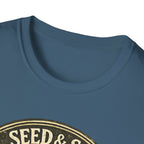 "SOIL, SEED & SARCASM"  Brand Logo