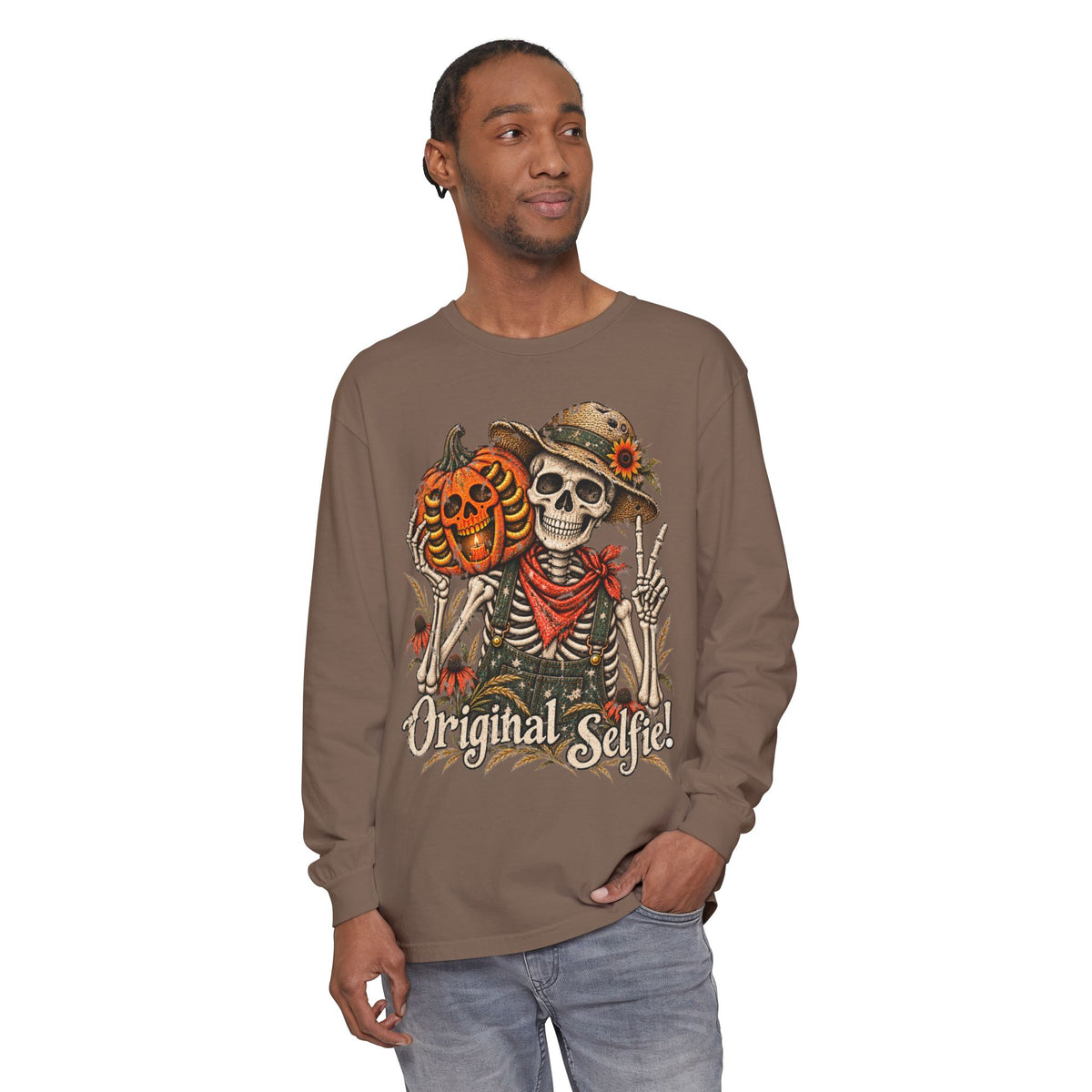 Original Selfie Grunge - Long sleeve T-shirt  - Autumn Fun Collection
