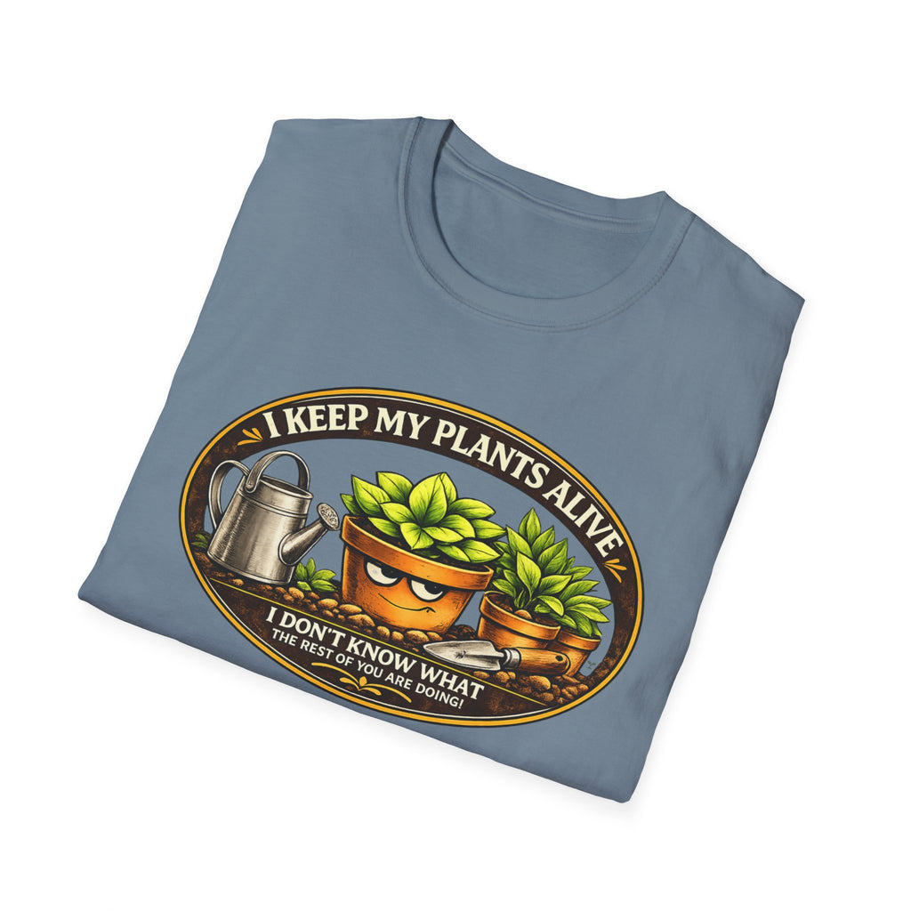 "I KEEP MY PLANTS ALIVE..."  Logos and Badges Collection
