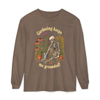 Gardening keeps me Grounded!  - Long sleeve T-shirt - Autumn Fun Collection