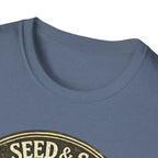 "SOIL, SEED & SARCASM"  Brand Logo