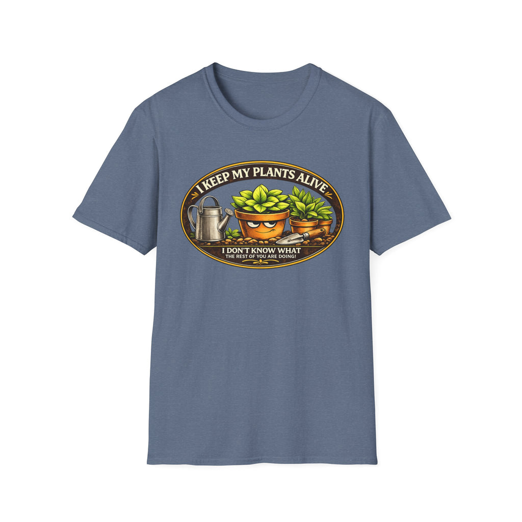 "I KEEP MY PLANTS ALIVE..."  Logos and Badges Collection
