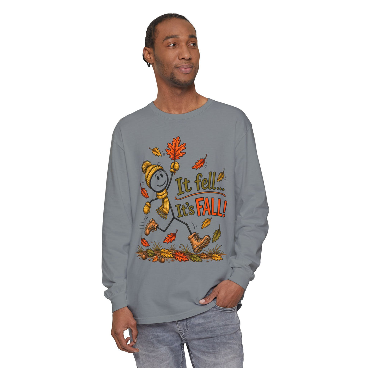 It Fell...It's FALL! - Autumn Fun Collection  Long sleeve T-shirt