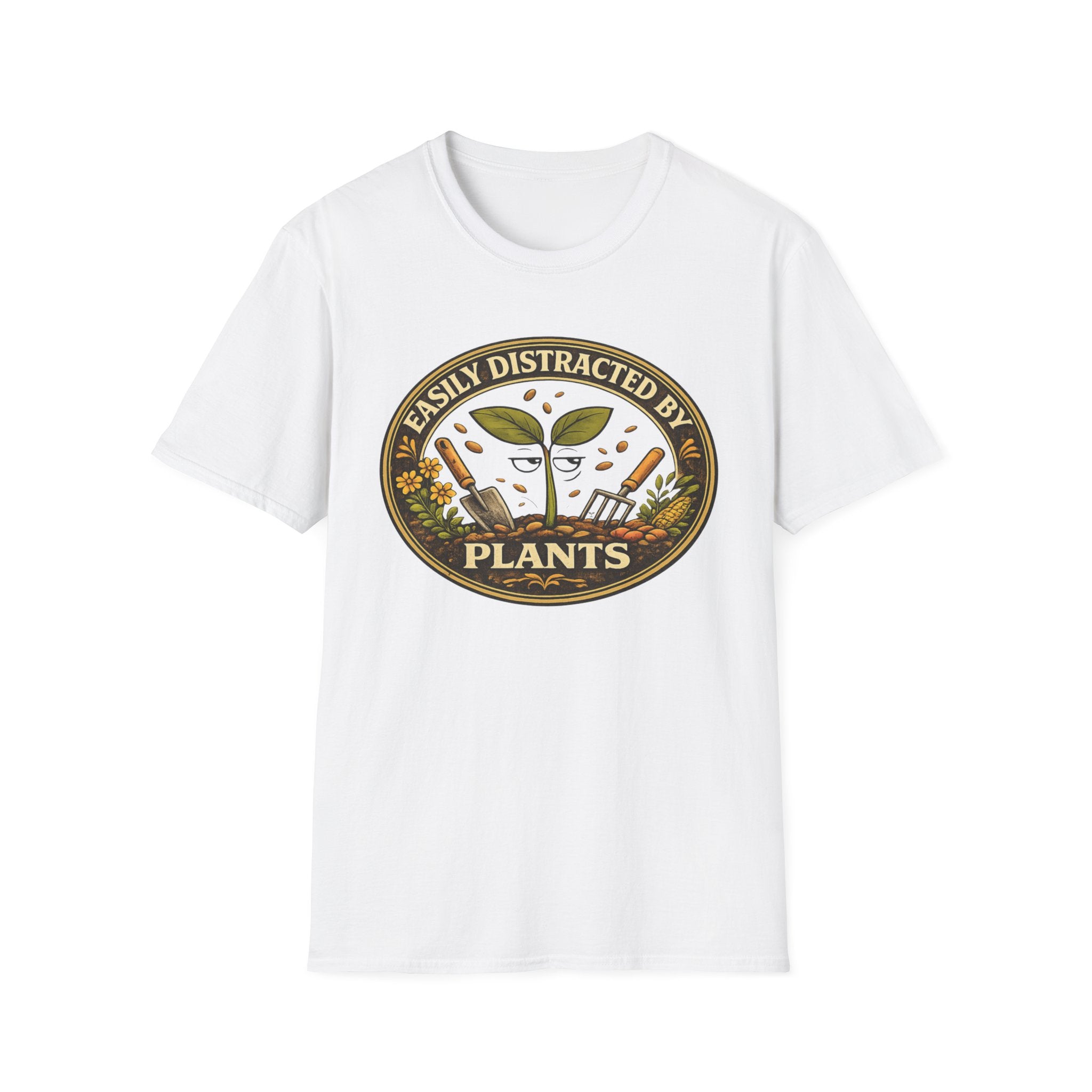 Easily Distracted by Plants - Logos and Badges Collection