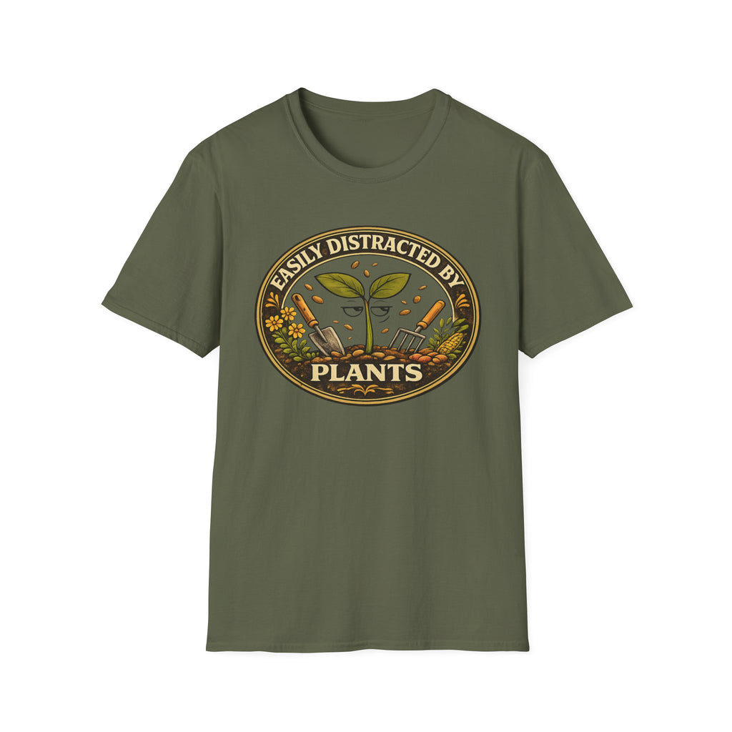 Easily Distracted by Plants - Logos and Badges Collection