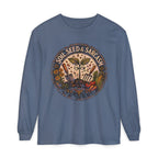 SOIL, SEED & SARCASM - Brand Logo  -  Grunge effect Long sleeve T-shirt