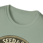 "SOIL, SEED & SARCASM"  Brand Logo