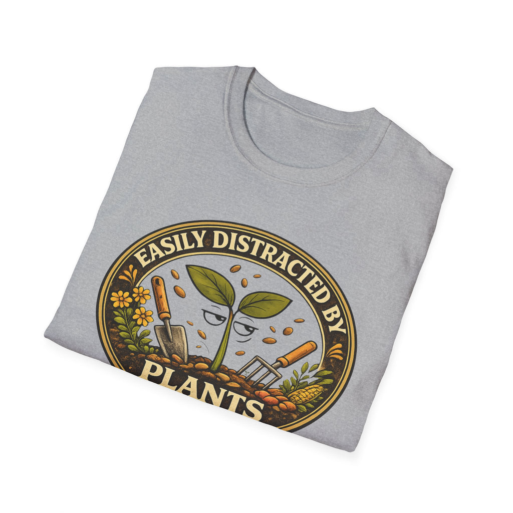 Easily Distracted by Plants - Logos and Badges Collection