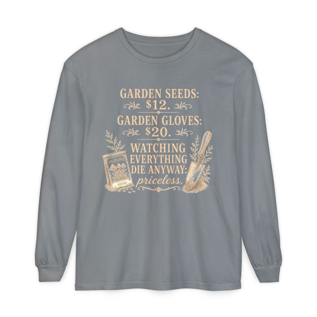 Garden Seeds $12.   Autumn fun! Collection  -  Long sleeve T-shirt