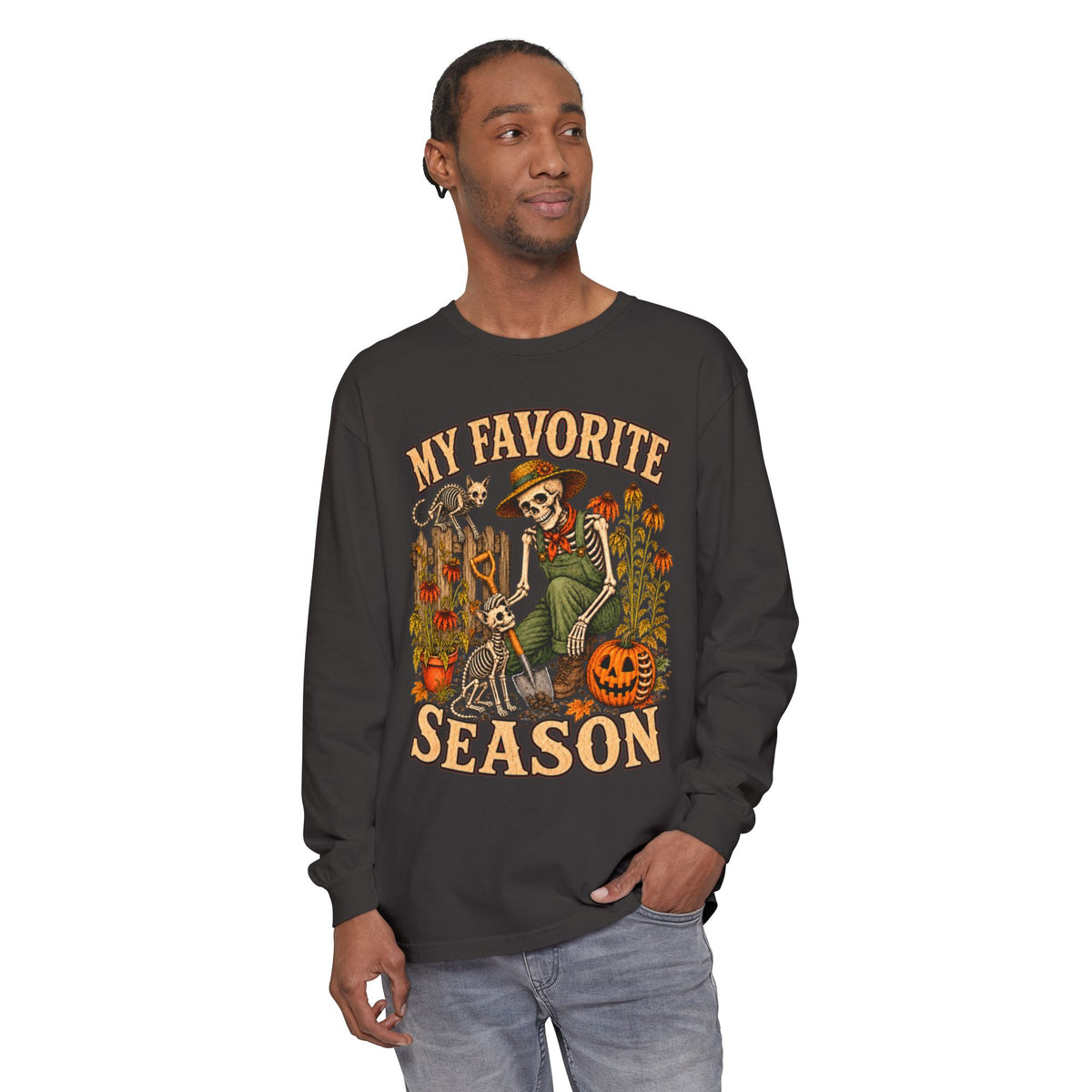 My FAVORITE SEASON - Long sleeve T-shirt Autumn Fun Collection