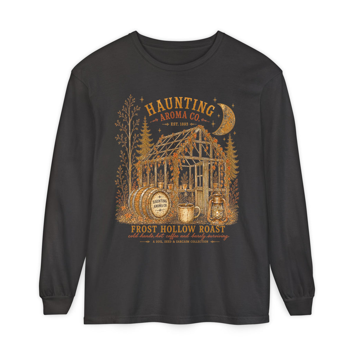 Frost Hollow Roast - Haunting Aroma Co. Collection - Long Sleeve Tee