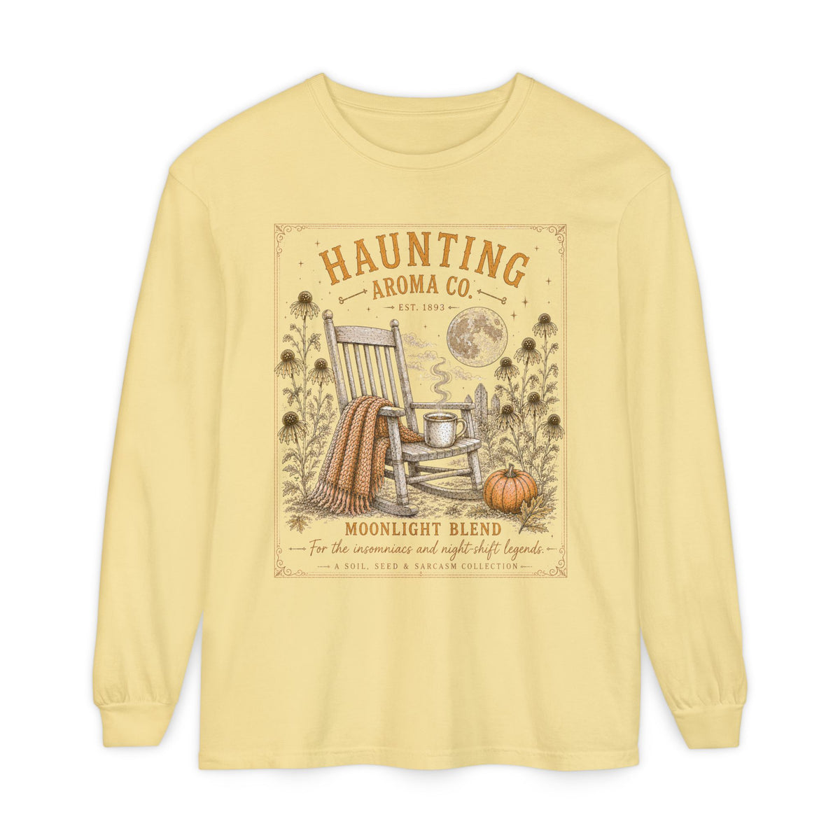 Moonlight Blend - Haunting Aroma Co. Collection - Long Sleeve Tee