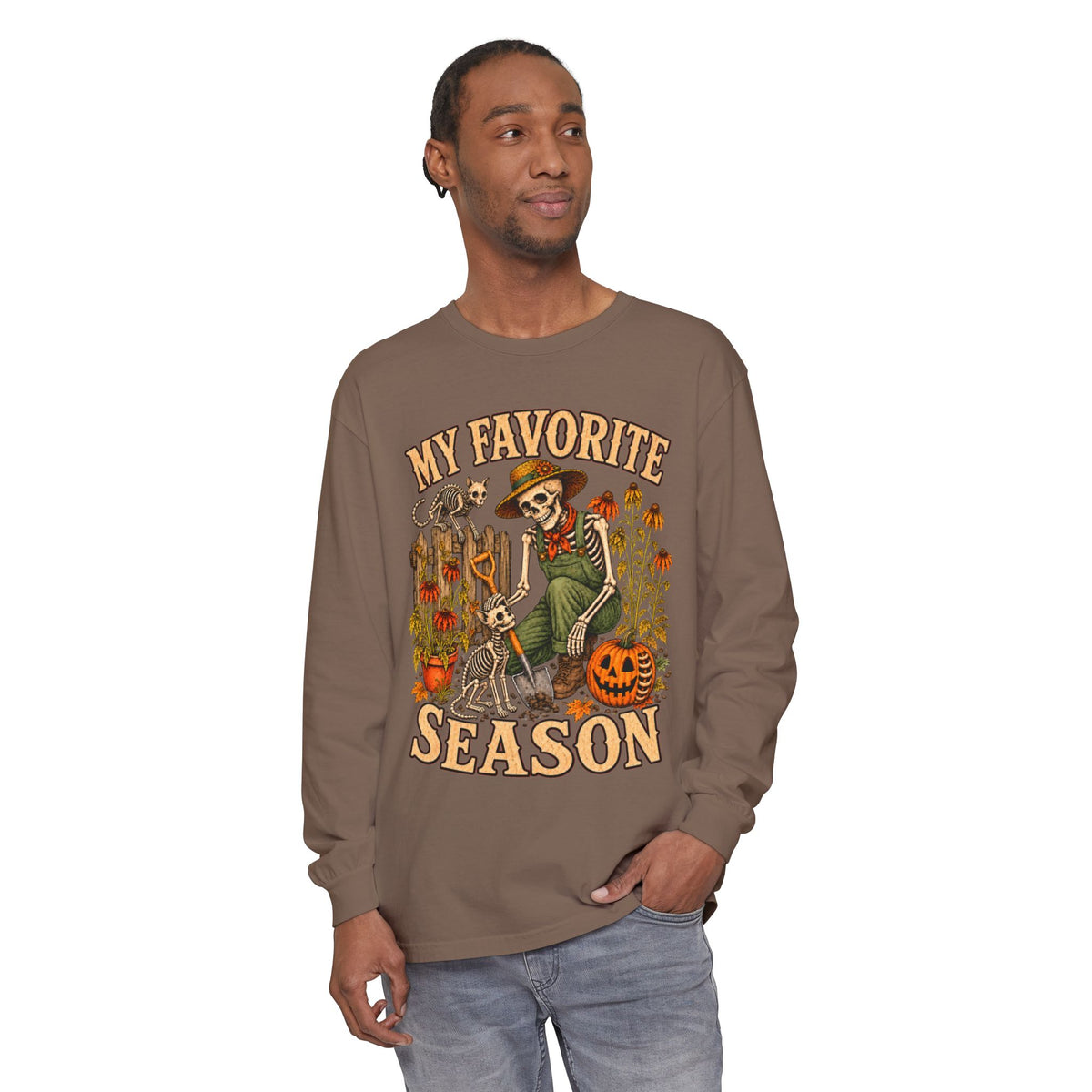 My FAVORITE SEASON - Long sleeve T-shirt Autumn Fun Collection
