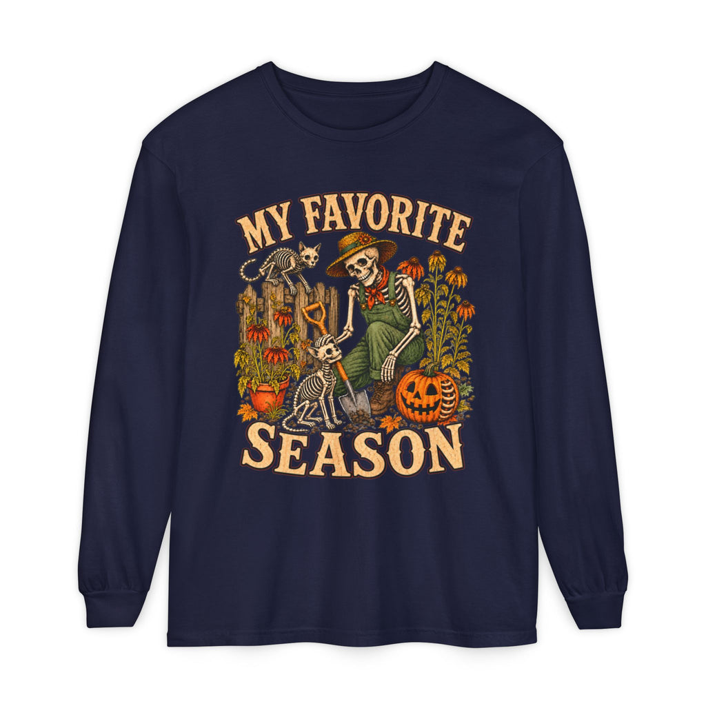 My FAVORITE SEASON - Long sleeve T-shirt Autumn Fun Collection