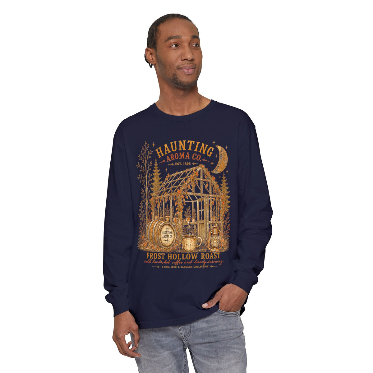 Frost Hollow Roast - Haunting Aroma Co. Collection - Long Sleeve Tee