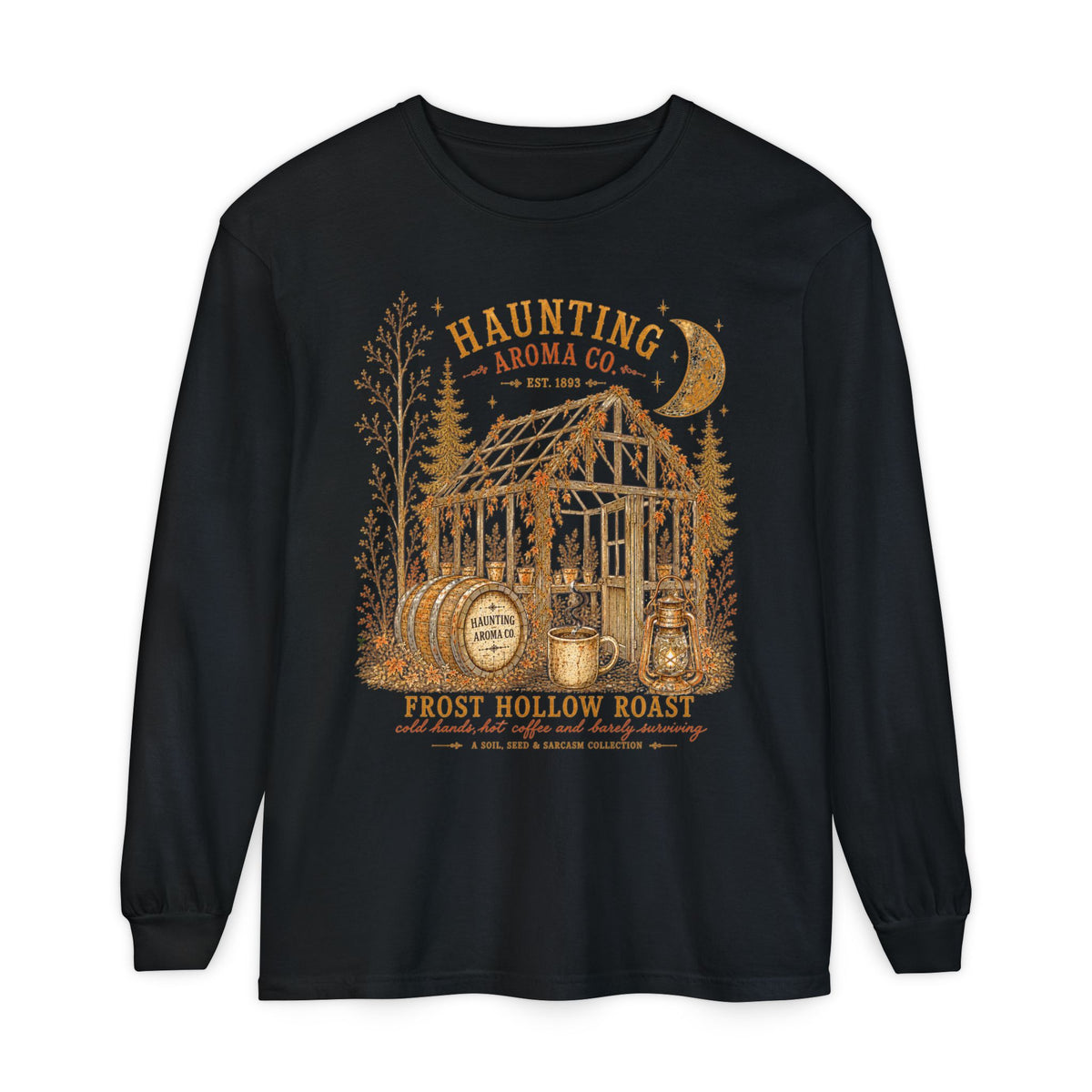 Frost Hollow Roast - Haunting Aroma Co. Collection - Long Sleeve Tee