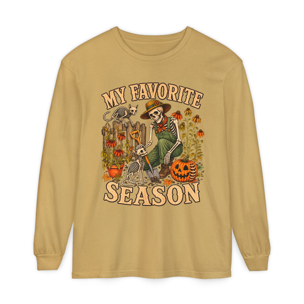 My FAVORITE SEASON - Long sleeve T-shirt Autumn Fun Collection