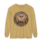 SOIL, SEED & SARCASM - Brand Logo  -  Grunge effect Long sleeve T-shirt