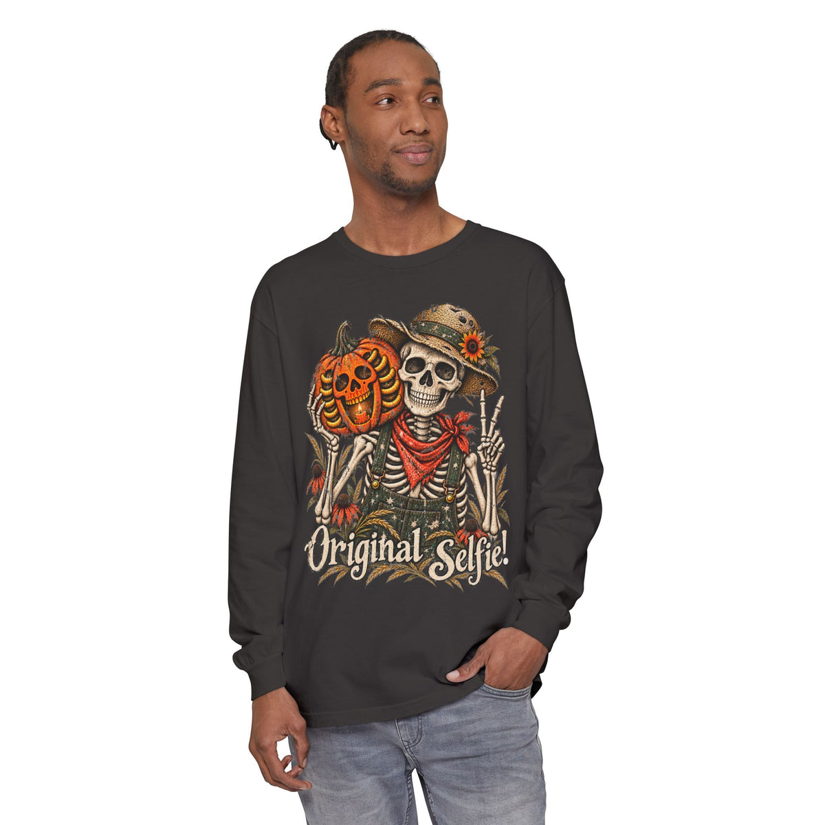 Original Selfie Grunge - Long sleeve T-shirt  - Autumn Fun Collection