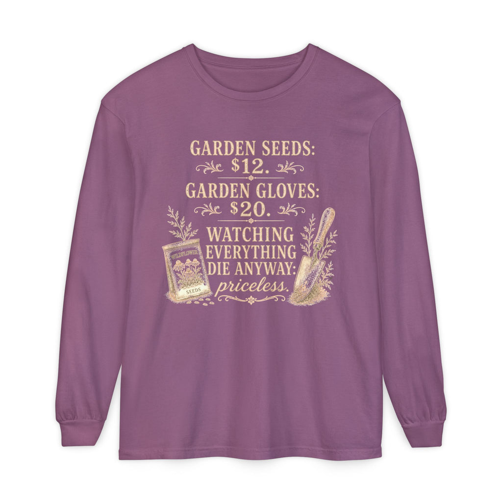 Garden Seeds $12.   Autumn fun! Collection  -  Long sleeve T-shirt