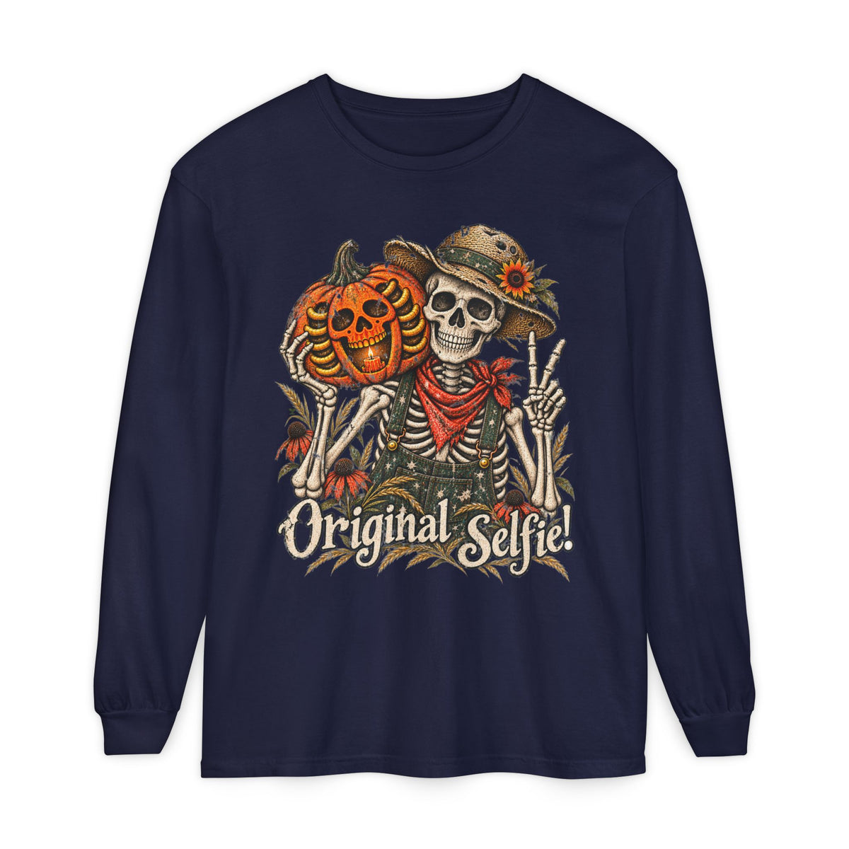 Original Selfie Grunge - Long sleeve T-shirt  - Autumn Fun Collection