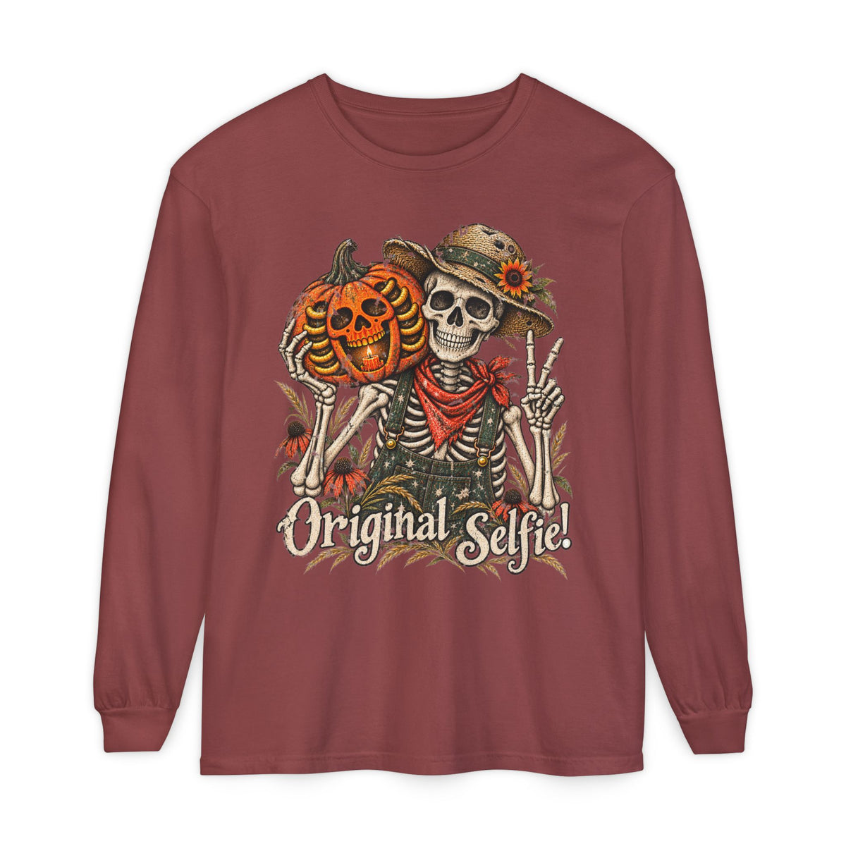 Original Selfie Grunge - Long sleeve T-shirt  - Autumn Fun Collection
