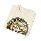 "SOIL, SEED & SARCASM"  Brand Logo