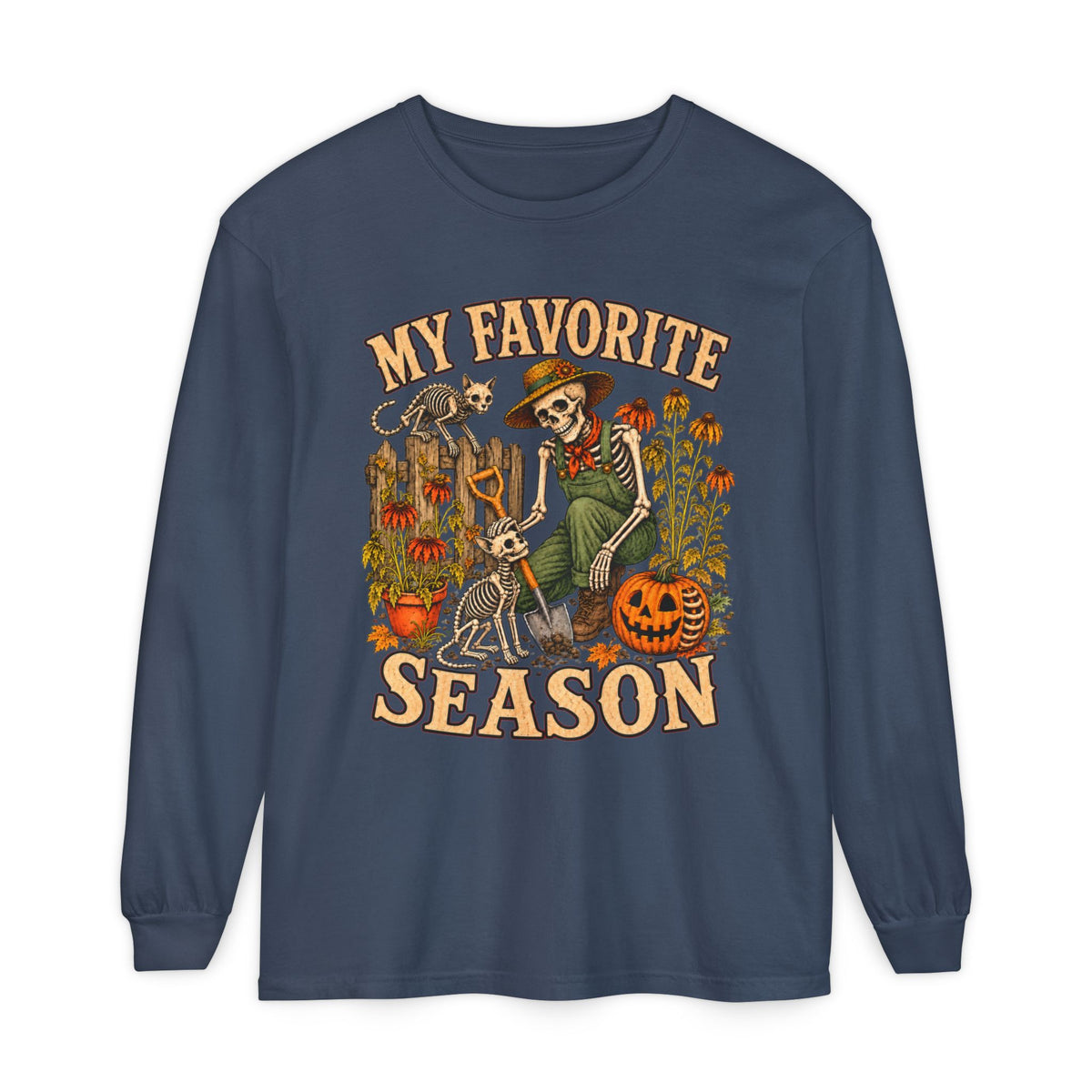 My FAVORITE SEASON - Long sleeve T-shirt Autumn Fun Collection