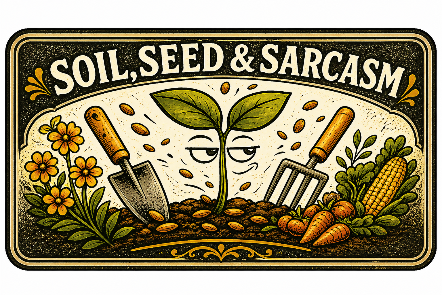 Soil, Seed & Sarcasm
